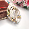 Classic Gold-Plated Pearl Styles Bangles