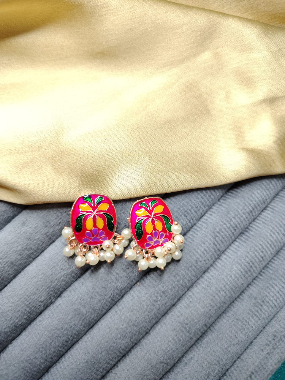 Rani Pink Studs