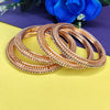 Starlit Rose Gold Bangle Set