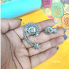 Antique Style German Silver Earcuffs