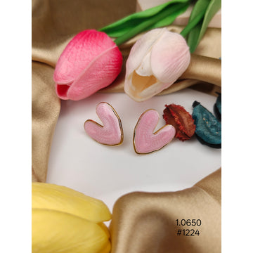 Heart Stud Earrings