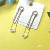 Dazzling Pearl Chain Dangles