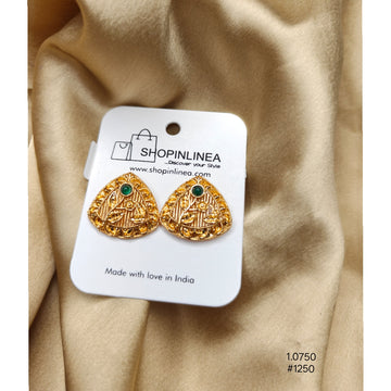 Gold Stud Earrings