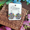 Colorful Whimsy in Drop Earrings