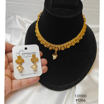 Traditional  Gold-Plated Necklace set