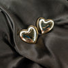 Golden Heart Earrings