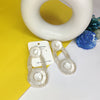 Boho Inspired White Earrings