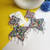 Whimsical Sequined Style Earrings