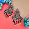 Black Pearl Charm and Oxidised Elegance