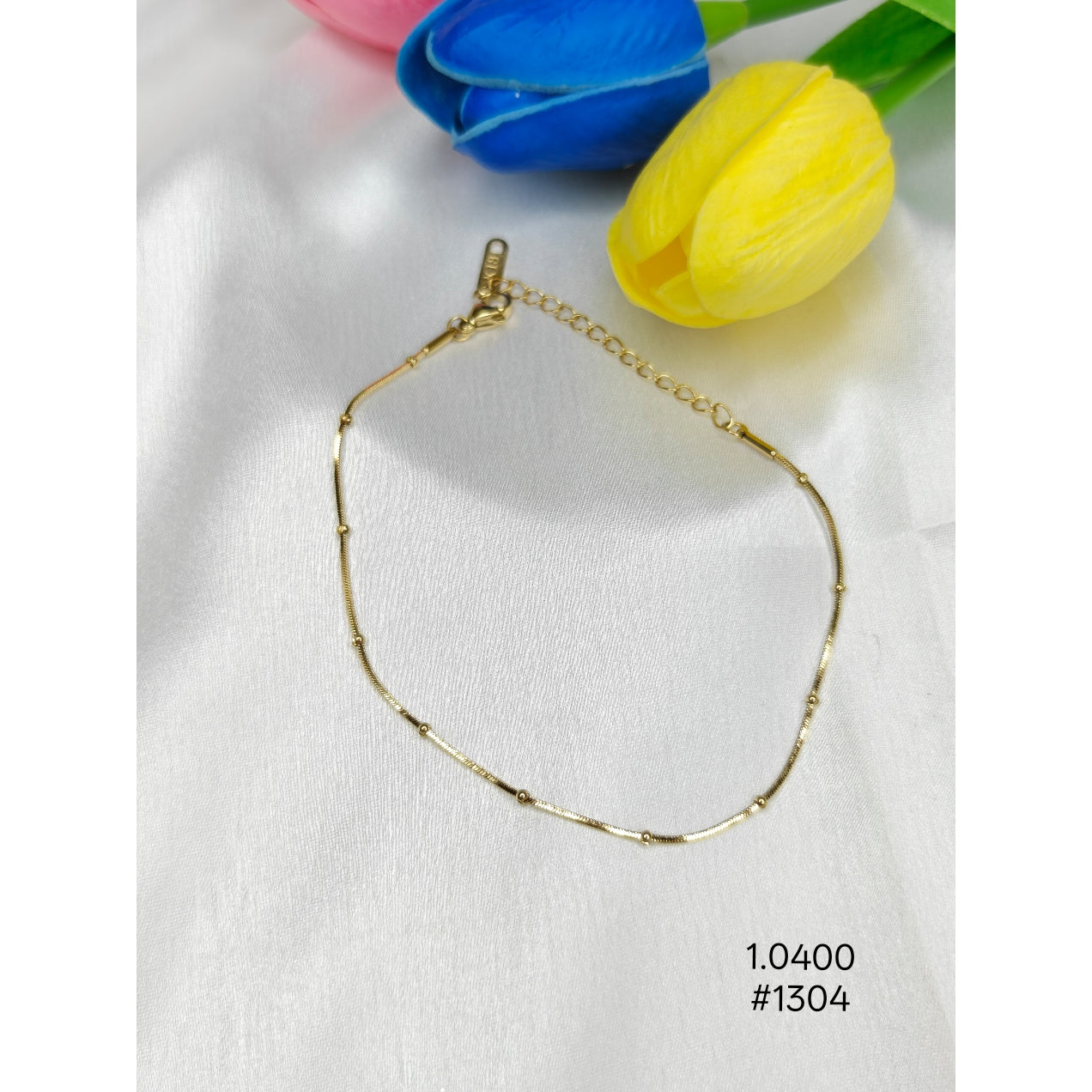 Delicate Gold Chain Anklet