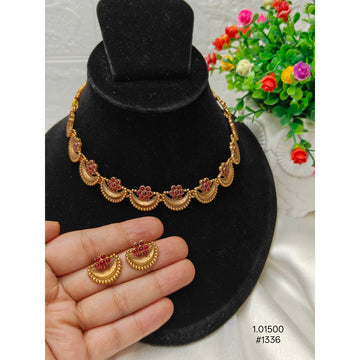 Traditional Maharashtrian Chandrakor Necklace Set for Women