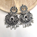 Black Afghani Earrings for Women