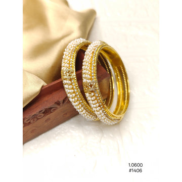 Gold Plated Ethnic Bangle