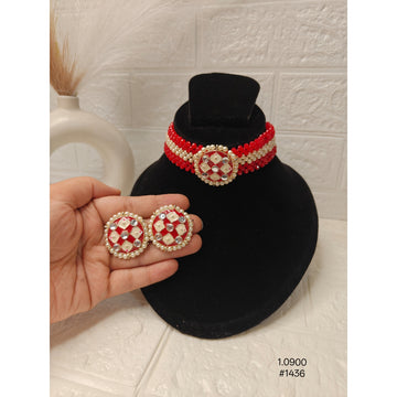 Kundan Choker Necklace Set