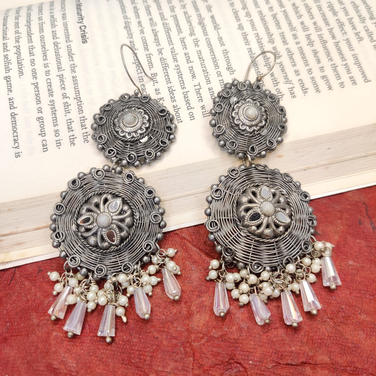 Light Weight German Silver Danglers