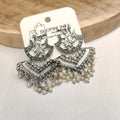 Statement Silver Earrings