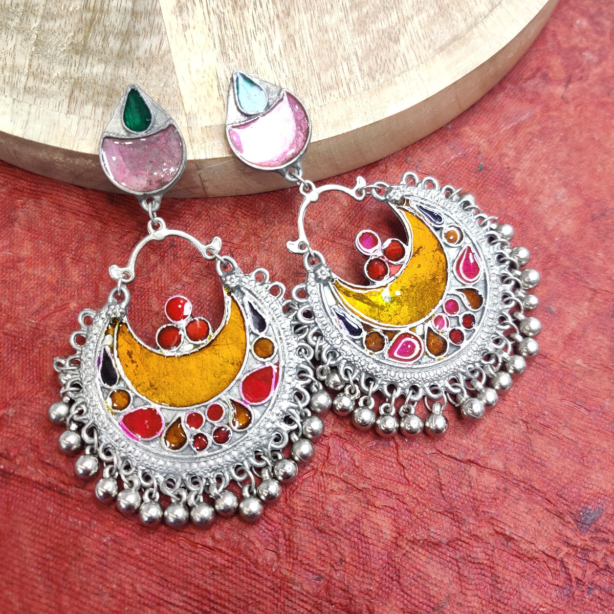 Stylish Afghani Festival Wear Earrings