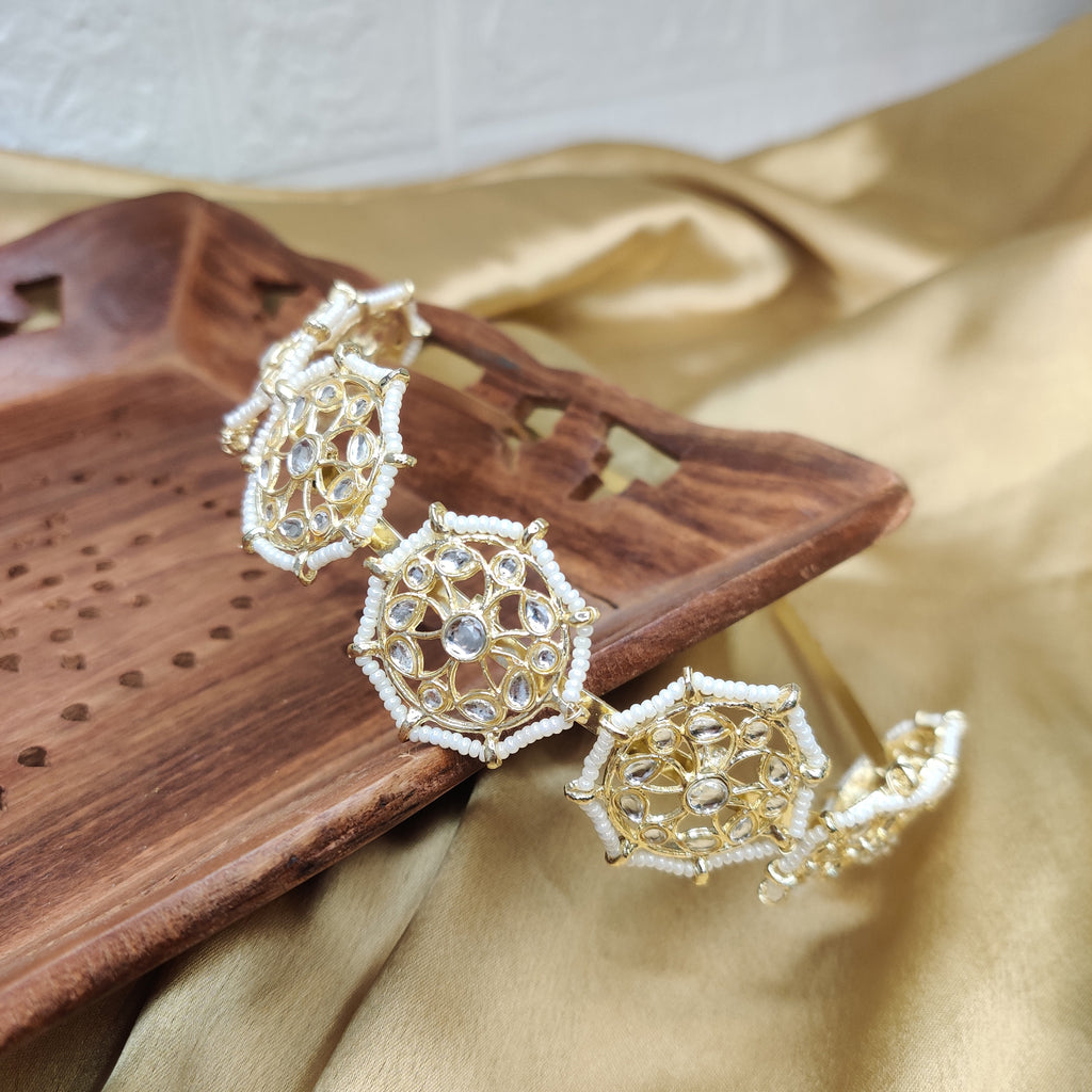 Elegant Kundan Hairband
