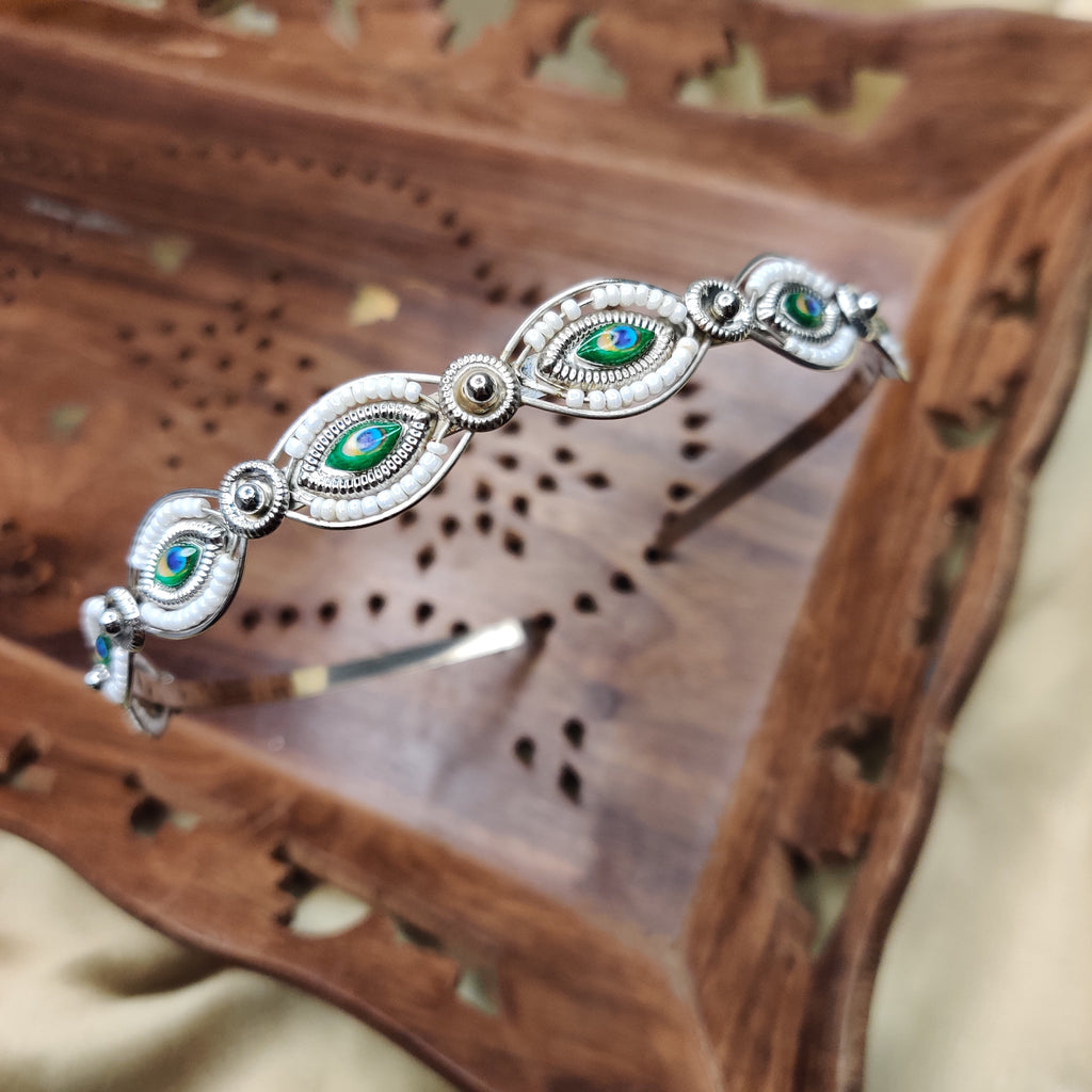 Navratri Special Peacock Hairband
