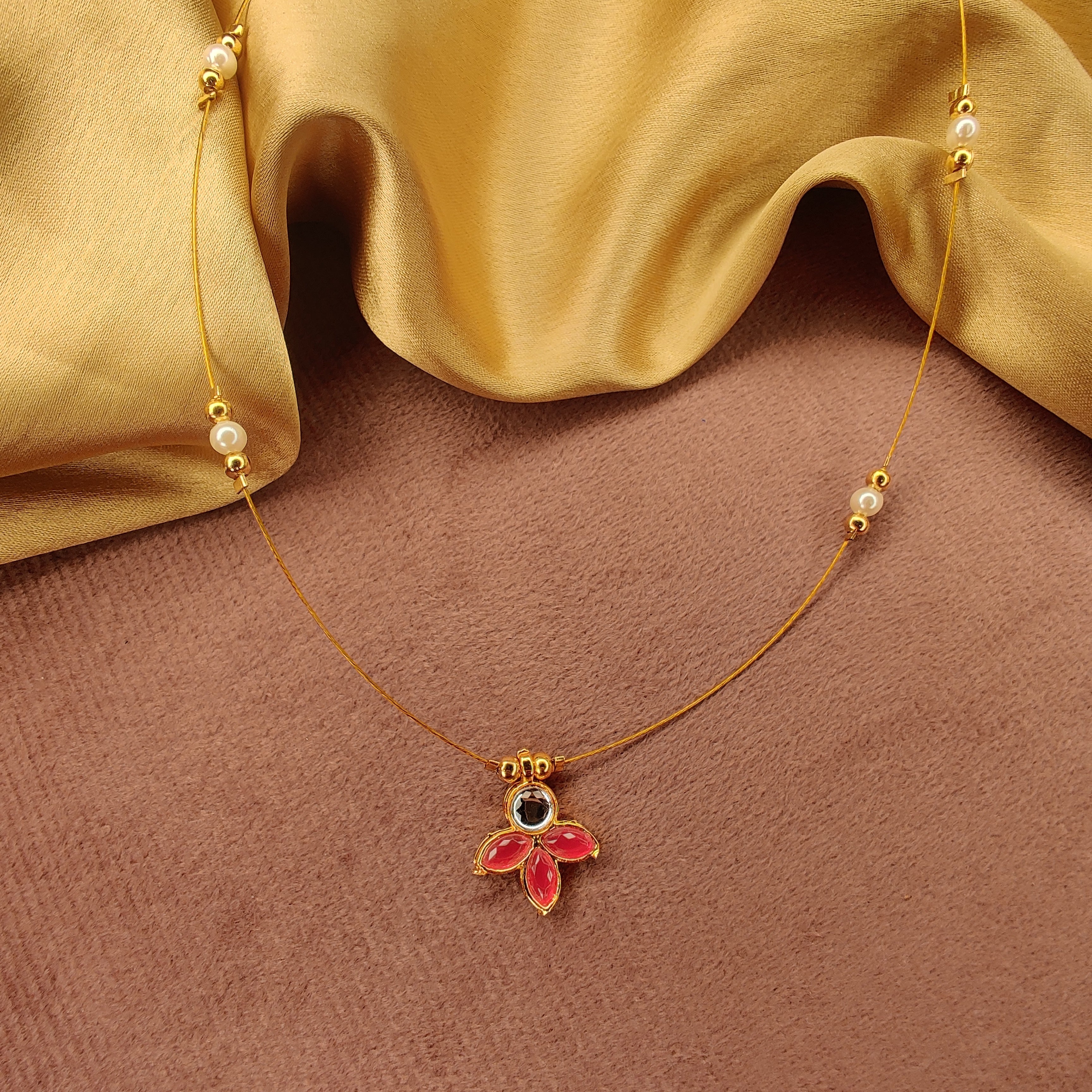 Pure Minimal Invisible Chain Necklace