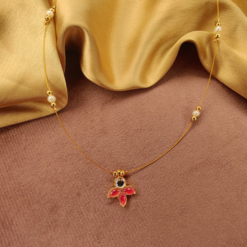 Pure Minimal Invisible Chain Necklace