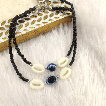 Summer Beach Evil Eye Anklet