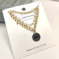 Black Design Bracelet Stack for Girls