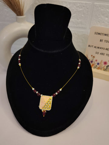Royal Mirage Invisible Chain Necklace
