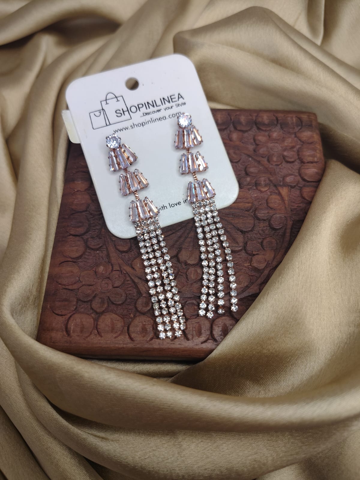 Royal Spark Stone Danglers