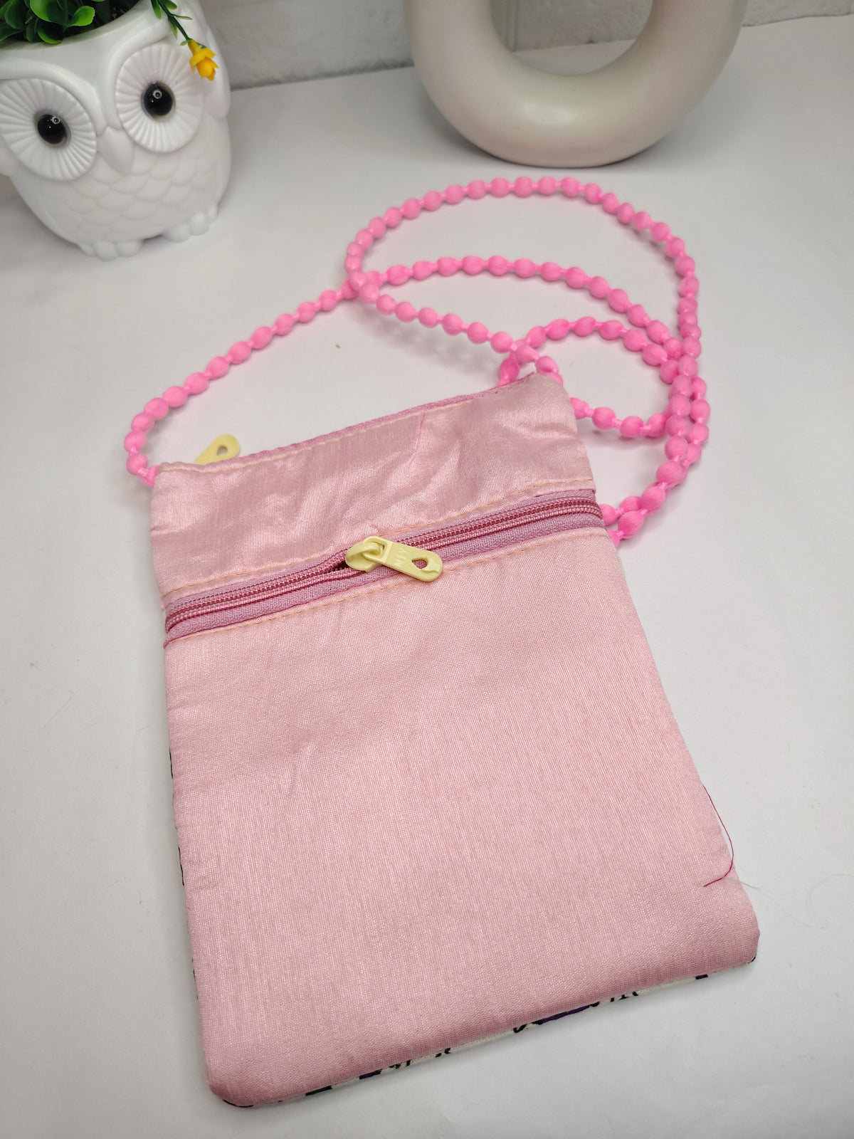 Ethnic Warli Art Pink Sling Bag for Women