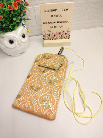 Premium Mobile Pouch Bag with Strap