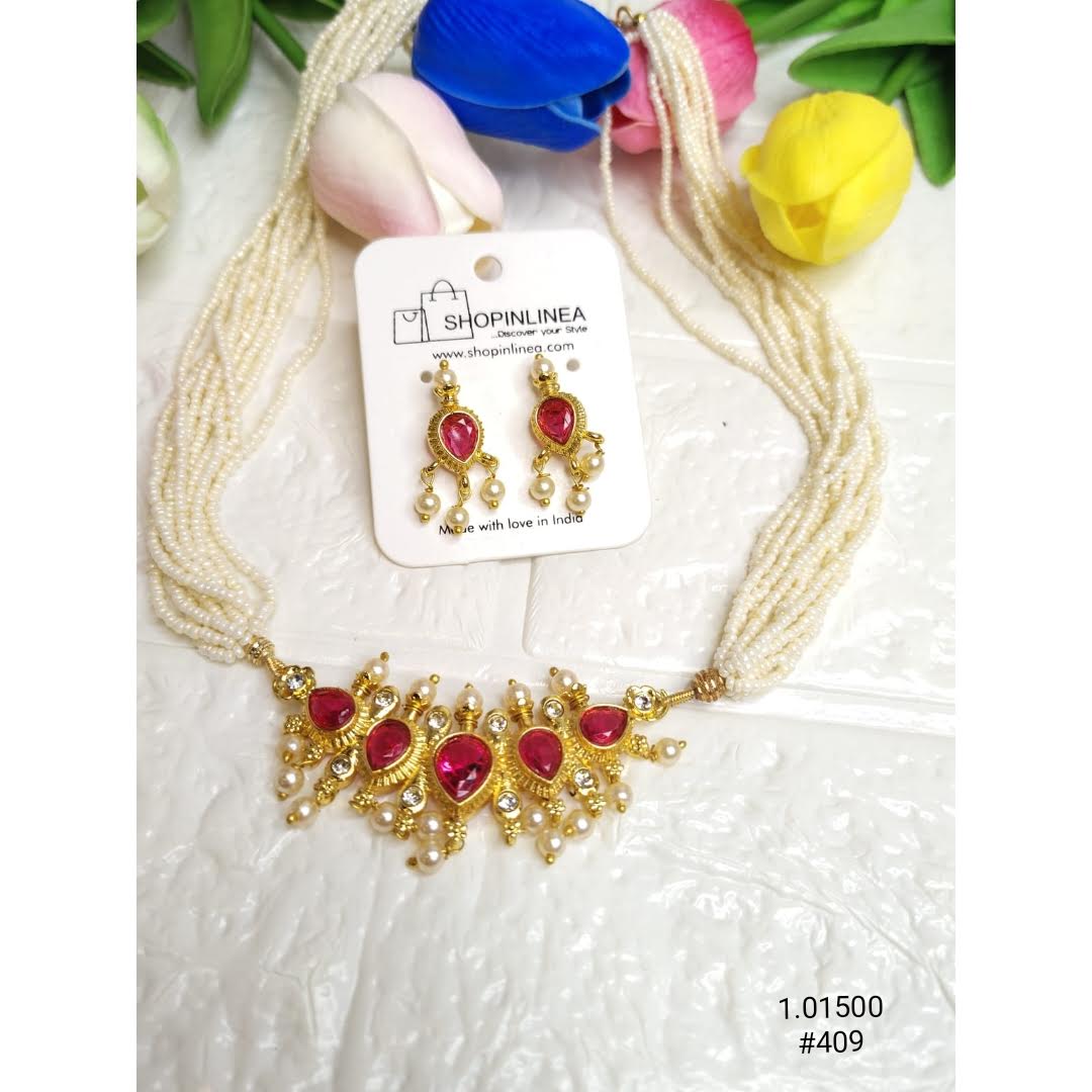 Stylish Pearl Necklaces Perfect for Party Wear