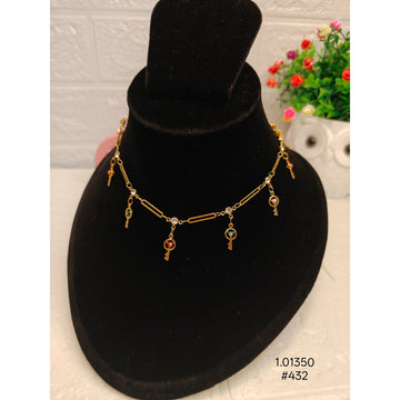 Minimalist Gold Necklace with Key Pendant – Stylish & Trendy