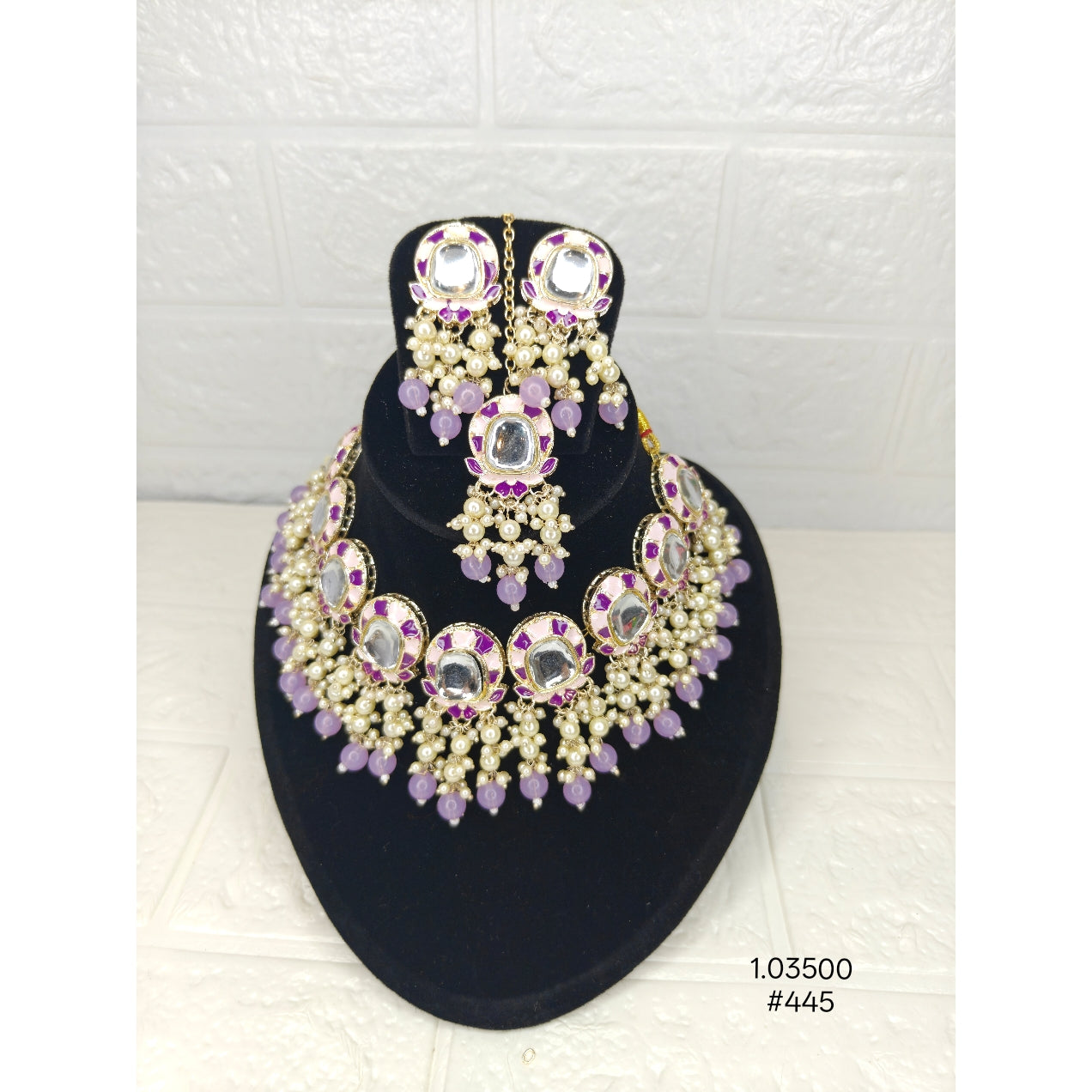 Radiant Glow Party Necklace – Festive & Ethnic Jewelry