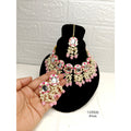 Blush Glow Party Necklace – Pink Statement Jewelry for Celebrations