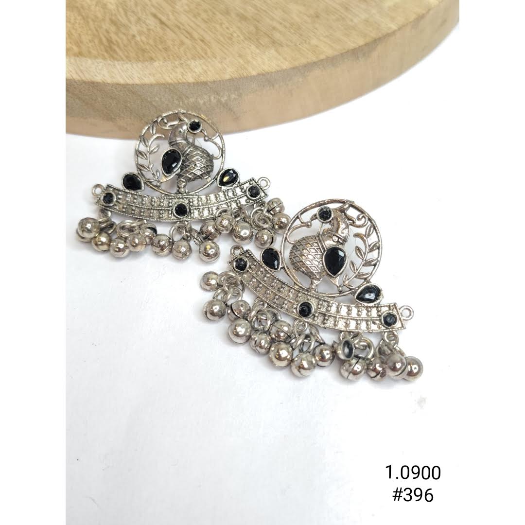 Vintage Style Peacock Earrings