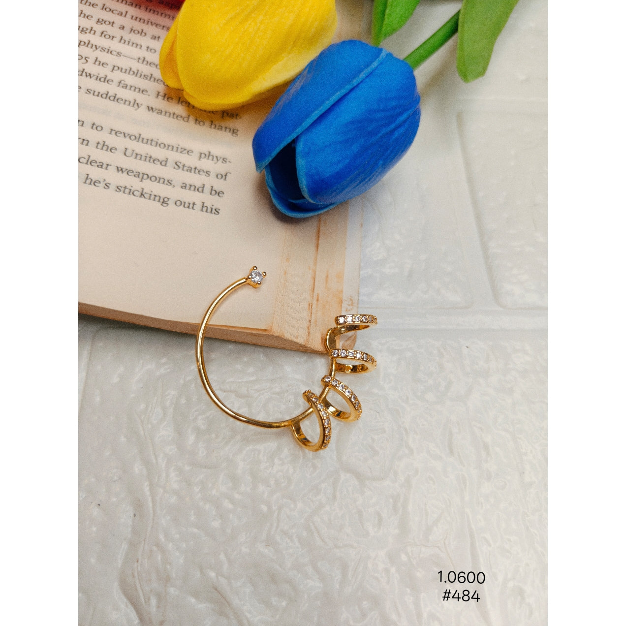 Chic Gold Ear Cuff Earring