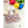 Designer Kundan Chandbali Earrings