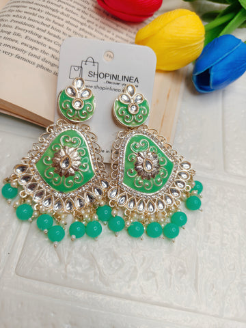 Meira Jewellery Gold-Plated Earrings