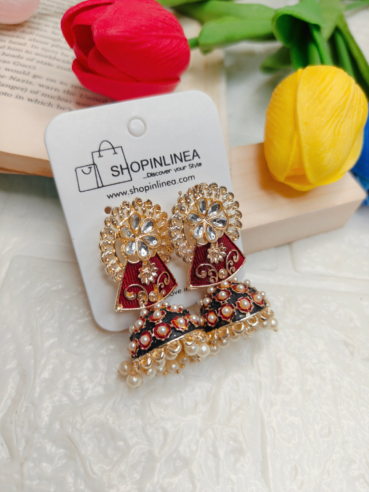 Enamel Jhumka