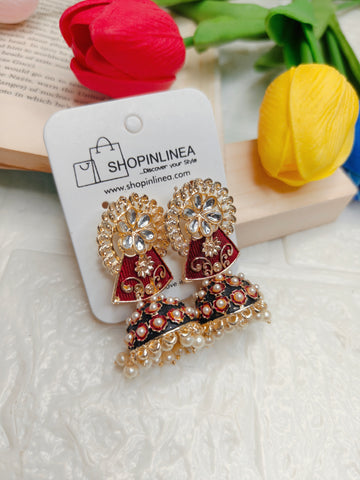 Enamel Jhumka