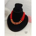 Authentic Kolhapuri Gold-Plated Necklace Traditional Marathi Jewelry