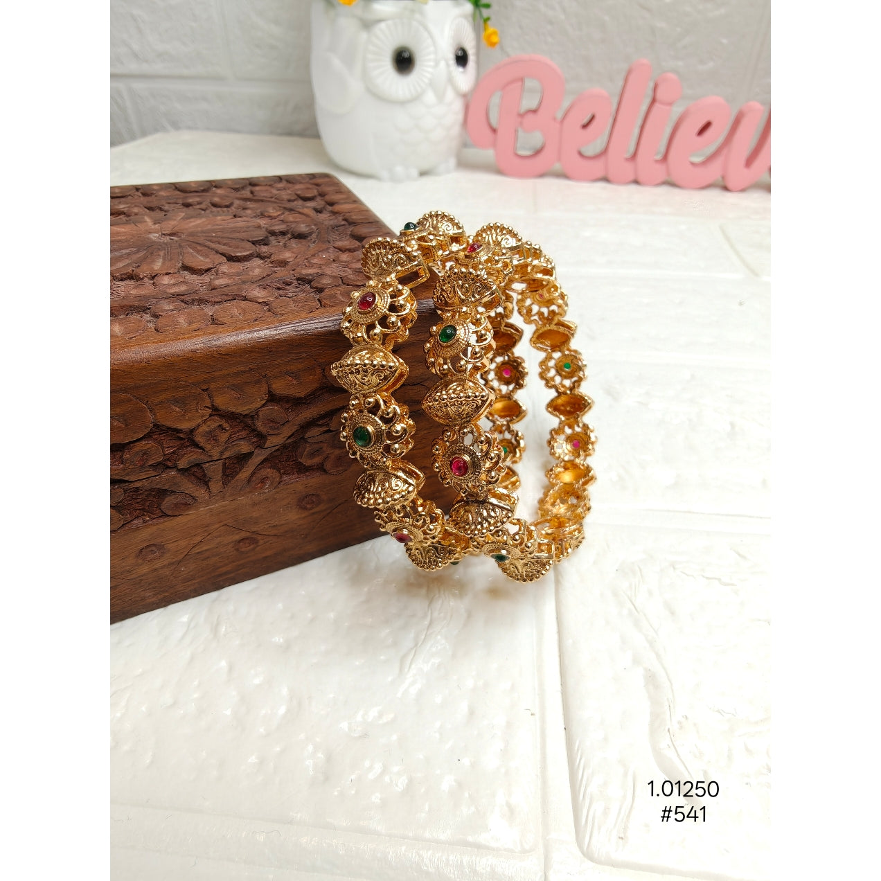 Stylish Gold Plated Bangle