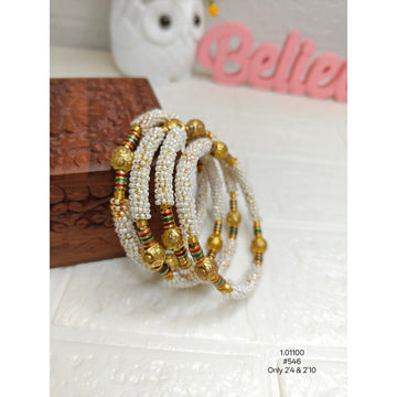 Designer Gold Plated Bangle