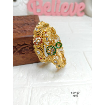 Gold-plated bangle