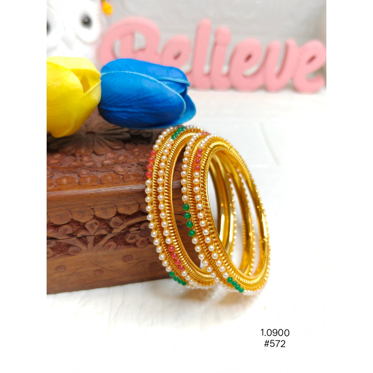 Premium Gold-Plated Kada Bangles