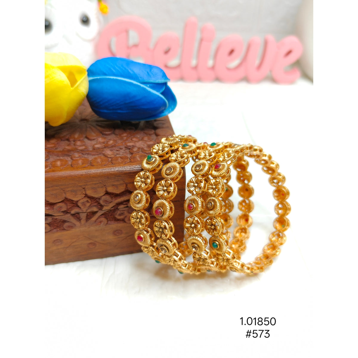 Classic Gold Plated Bangles