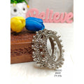 Classic Oxidized Silver-Plated Ghungroo Bangles