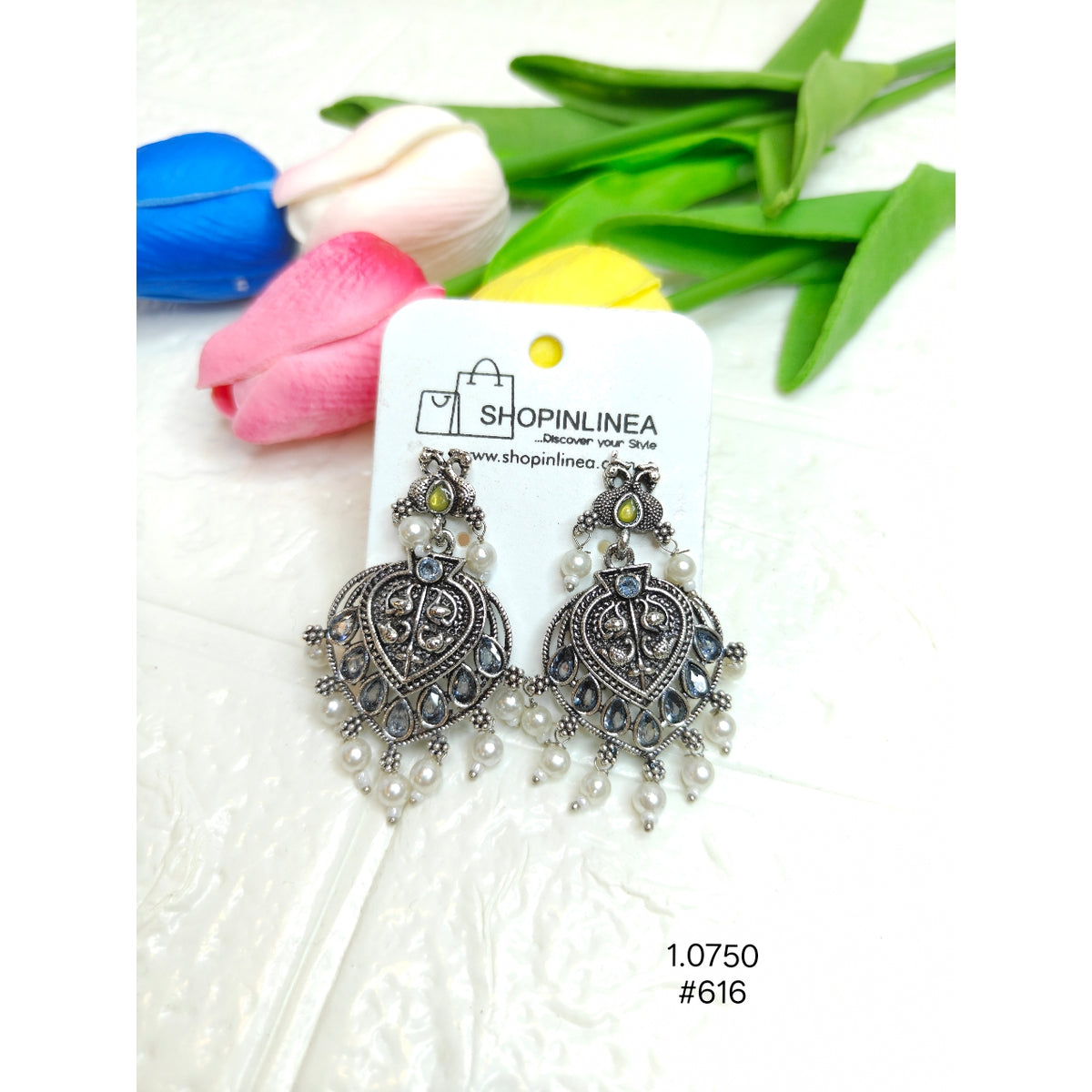 Ethnic Contemporary Danglers Earrings
