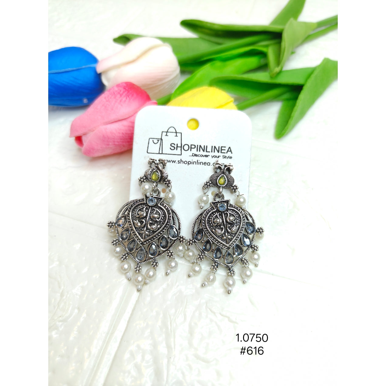 Ethnic Contemporary Danglers Earrings